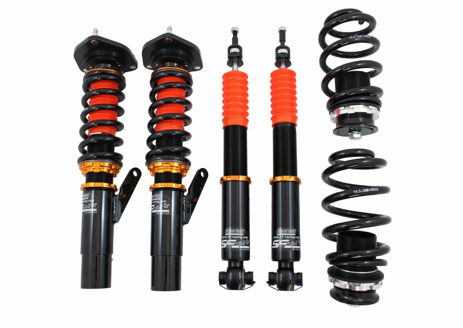 SF Racing Sport Coilovers for 2012-2017 Audi RS7 AWD (4G8)