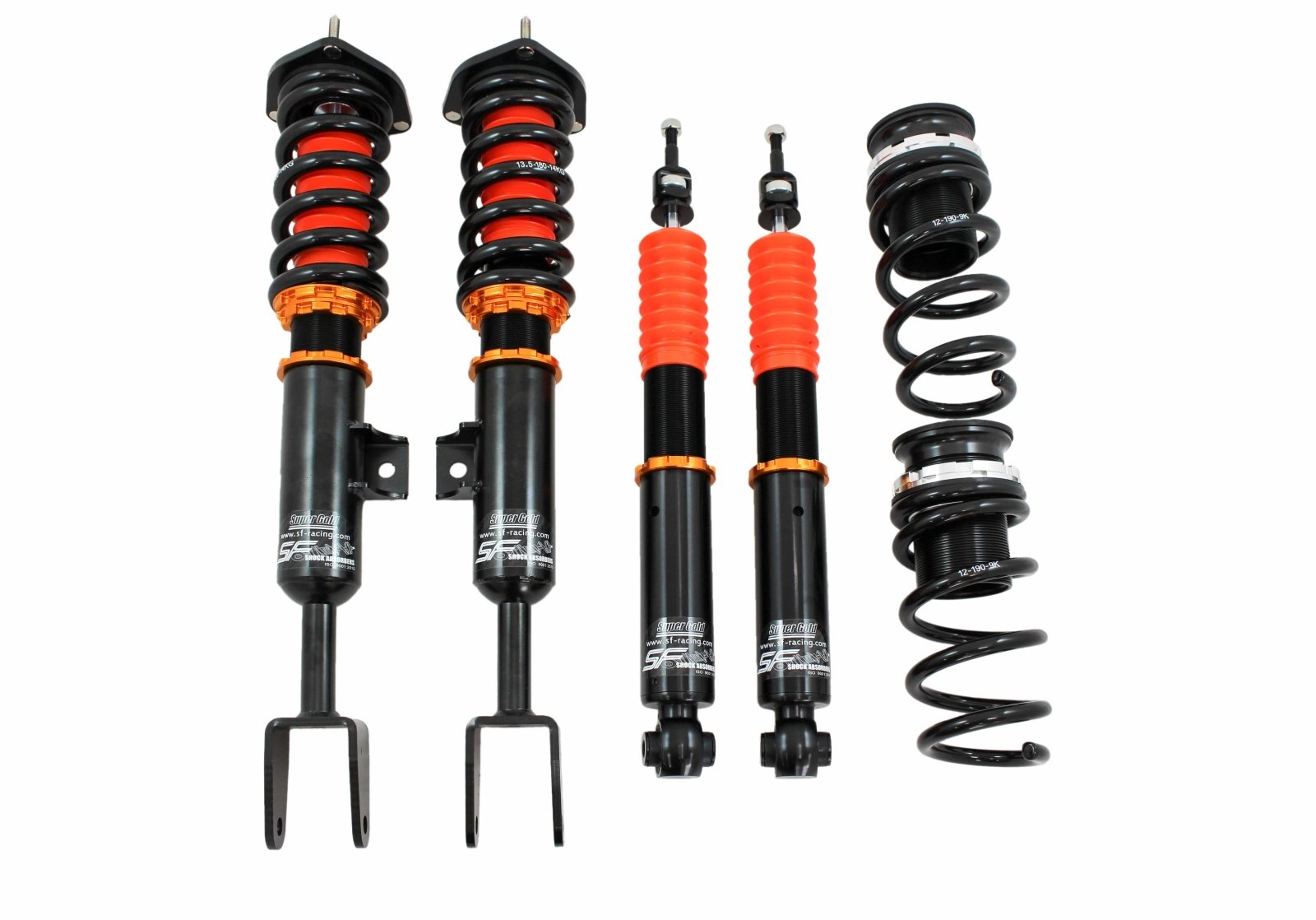 SF Racing Sport Coilovers for 2016+ Alfa Romeo Giulia RWD (952)