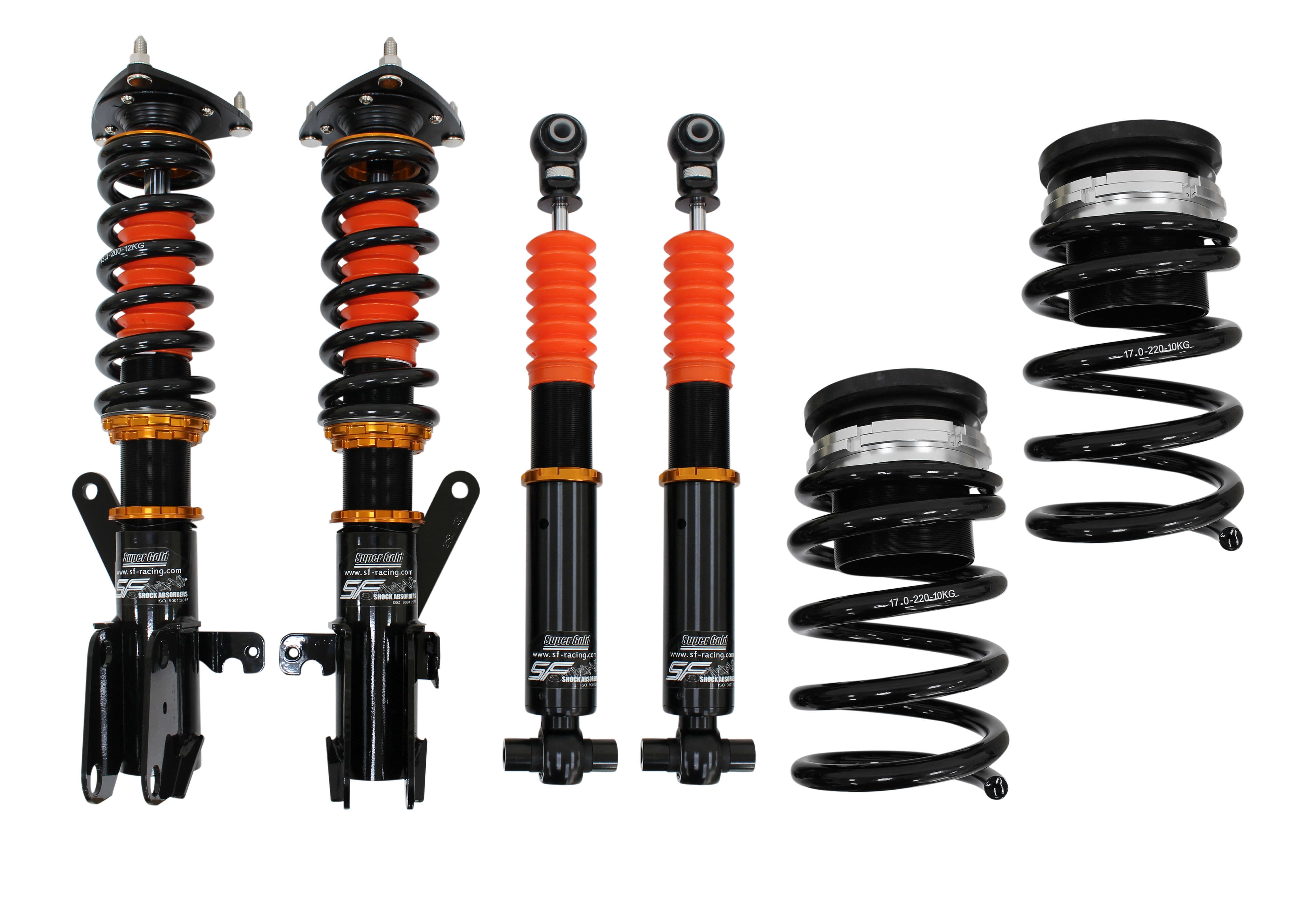 SF Racing Sport Coilovers (Half Kit) for 2007-2013 Acura MDX AWD (YD2)