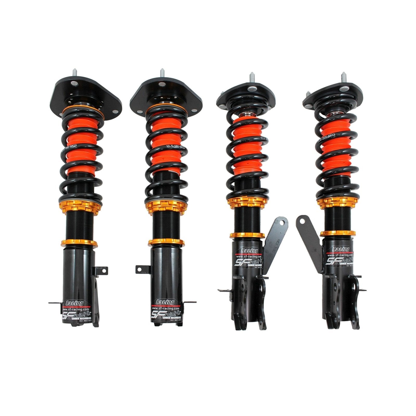 SF Racing Track Coilovers for 2004 - 2009 Ferrari F430 (F131) - SF - FE04 - 02 - TR