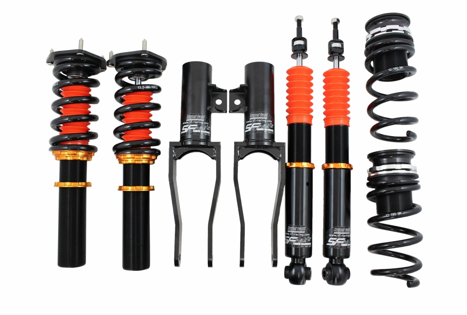 SF Racing Track Coilovers for 2016+ Alfa Romeo Stelvio AWD (949) - SF - AL06 - 02 - TR