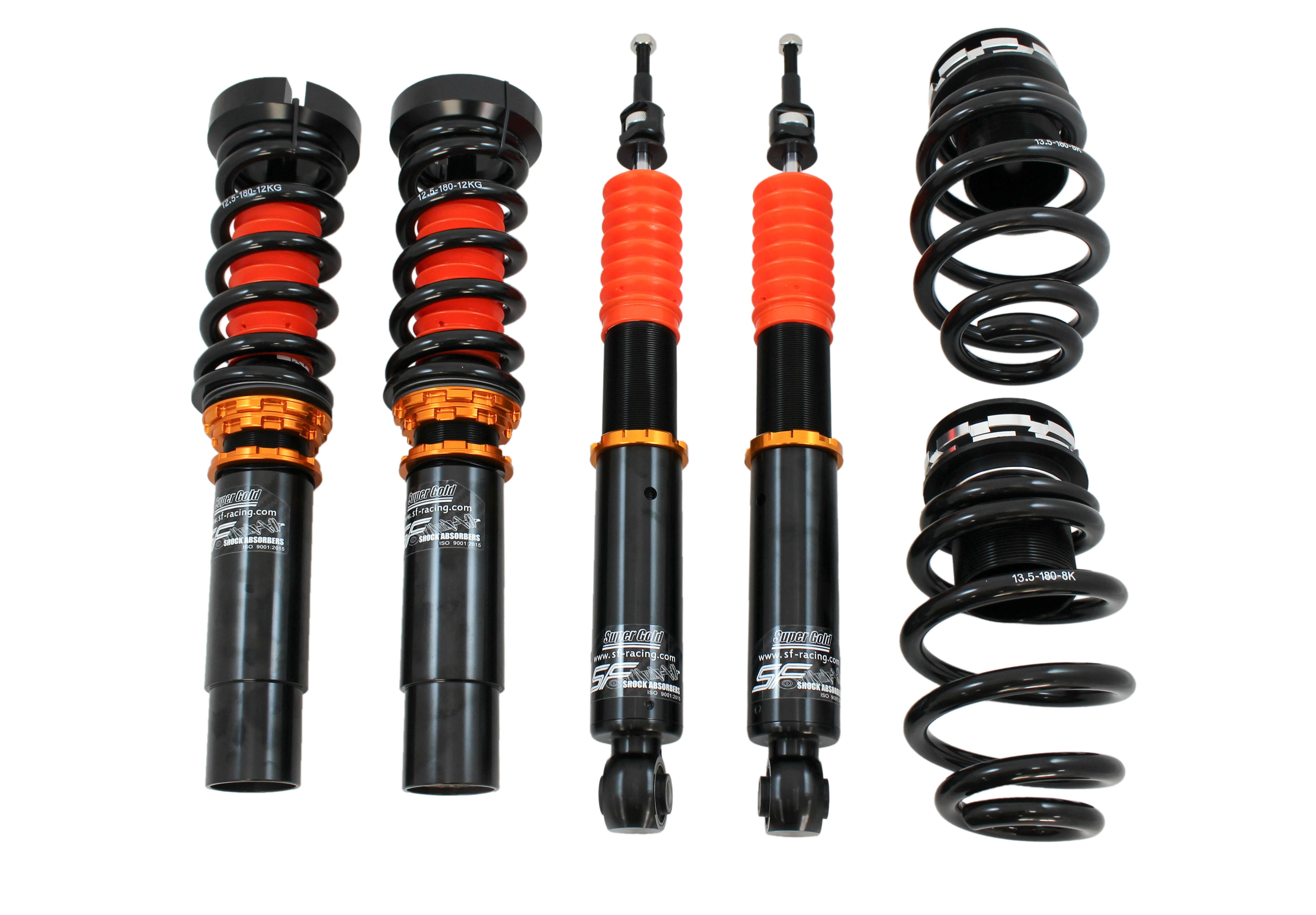 SF Racing Sport Coilovers - 2008-2015 Audi A4 2WD Avant (B8/8K)