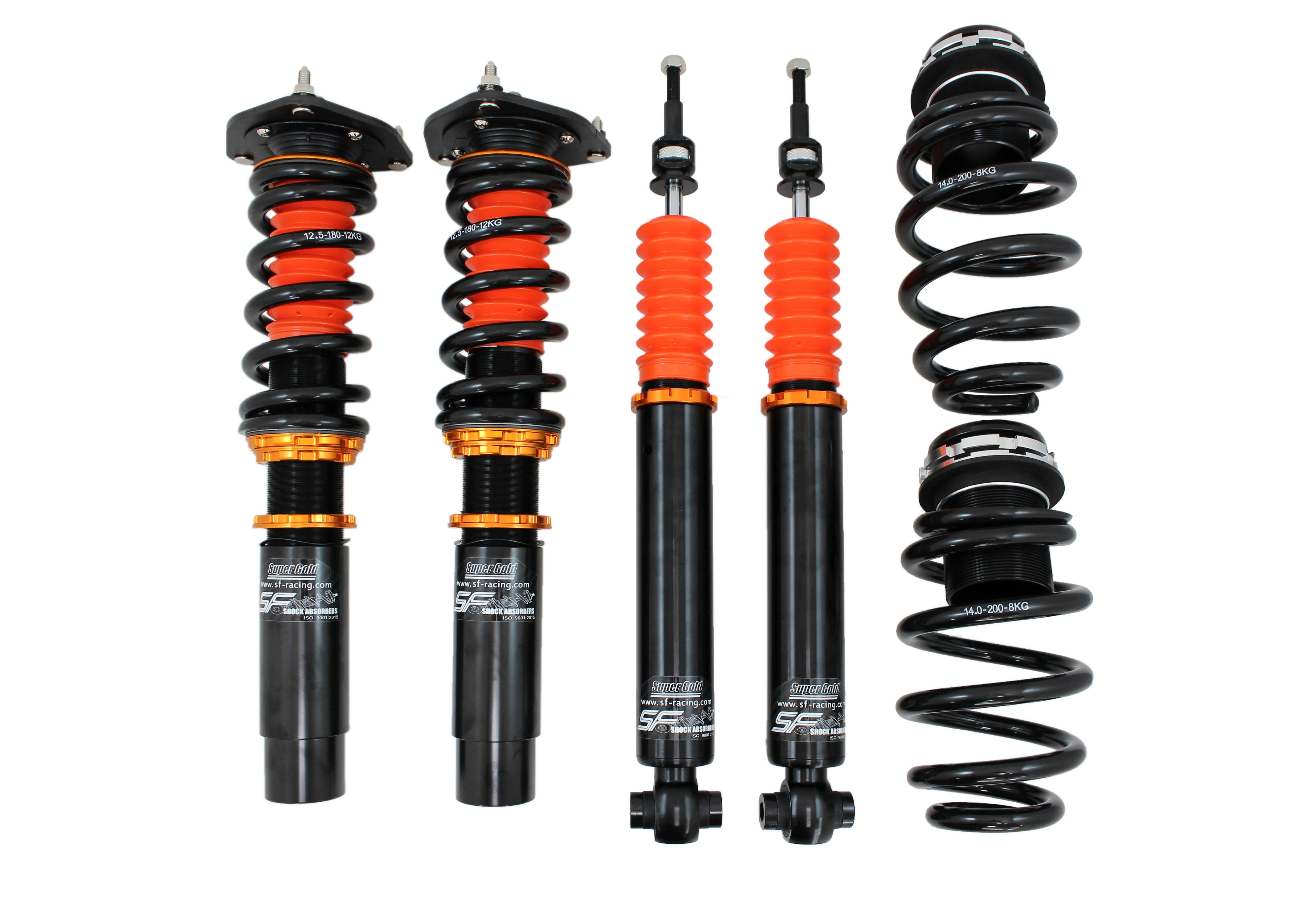 SF Racing Sport Coilovers - 2016+ Audi A4 2WD Avant (B9/8W)