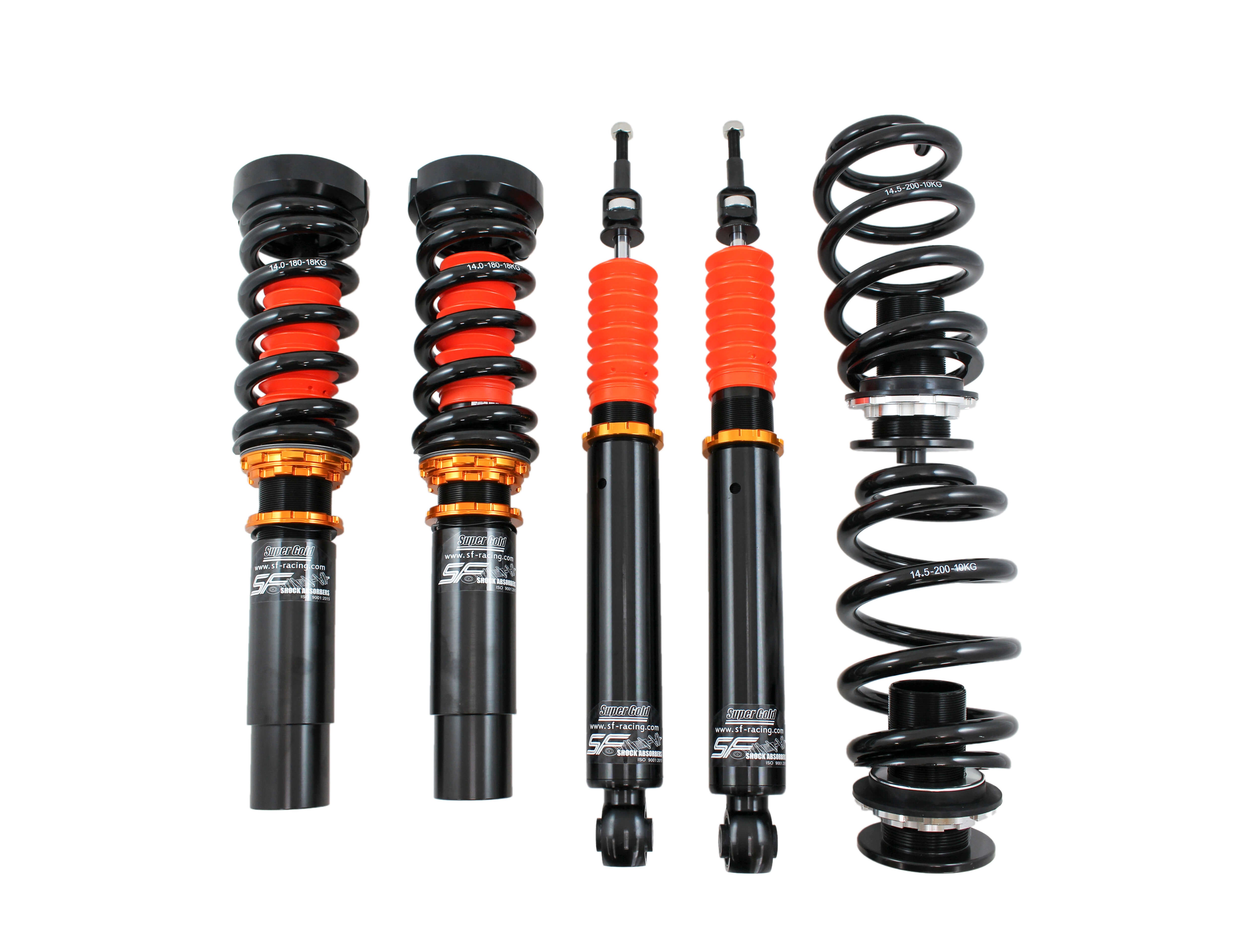 SF Racing Sport Coilovers - 2008-2017 Audi A7 2WD Avant (4G8)
