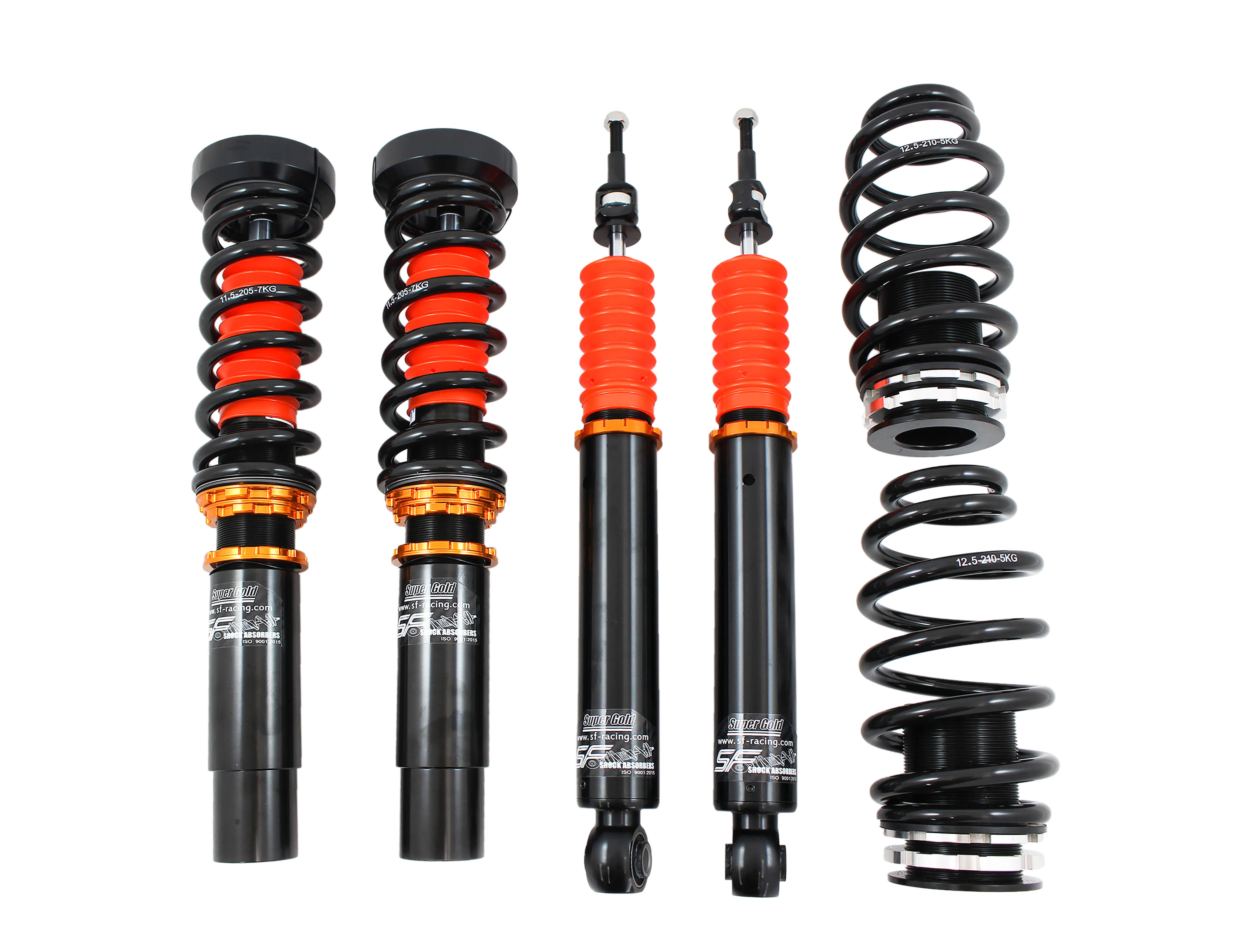 SF Racing Sport Coilovers - 2009-2017 Audi Q5 2WD/AWD (B8/8R)