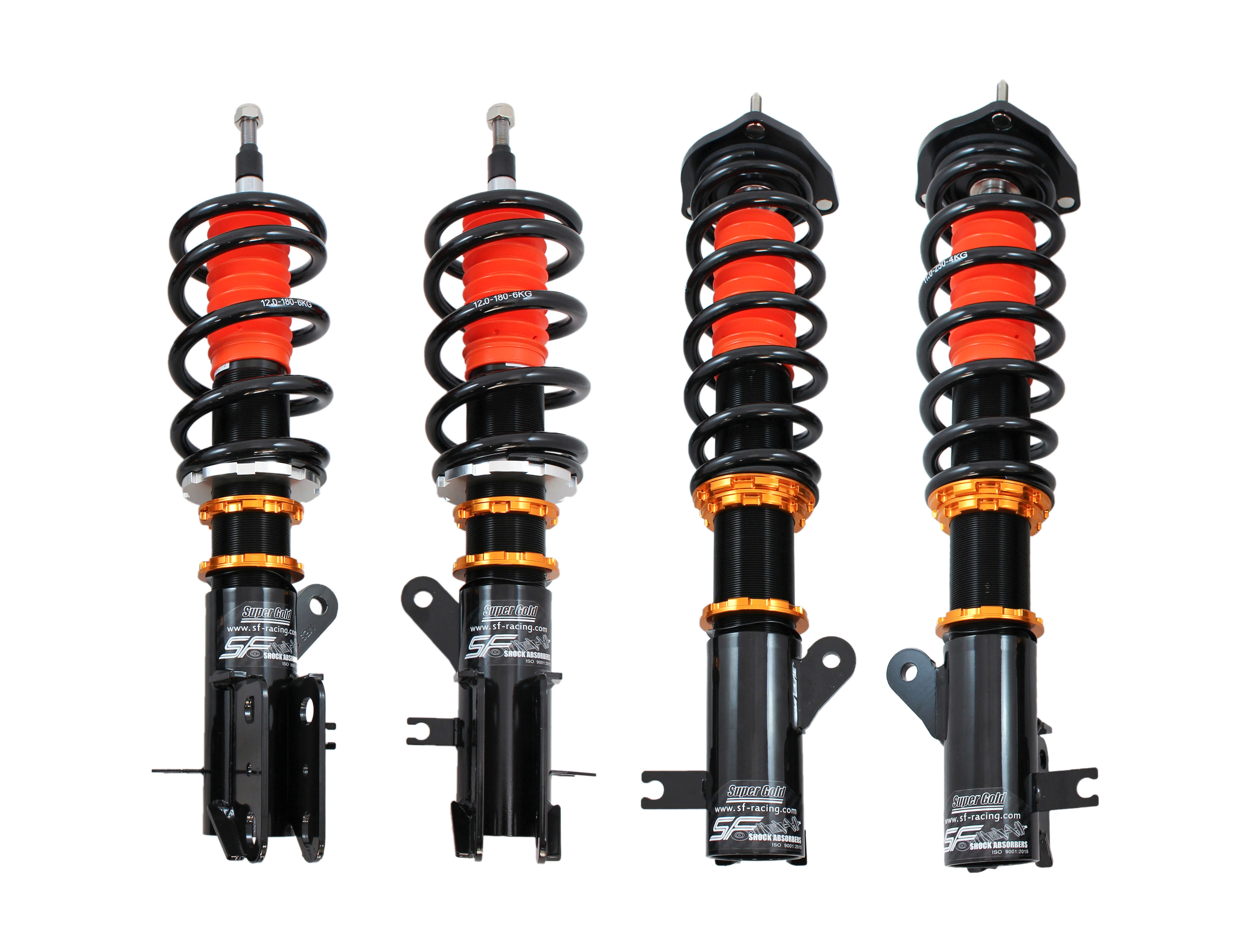 SF Racing Sport Coilovers - 2015+ Buick Excelle GT/GX