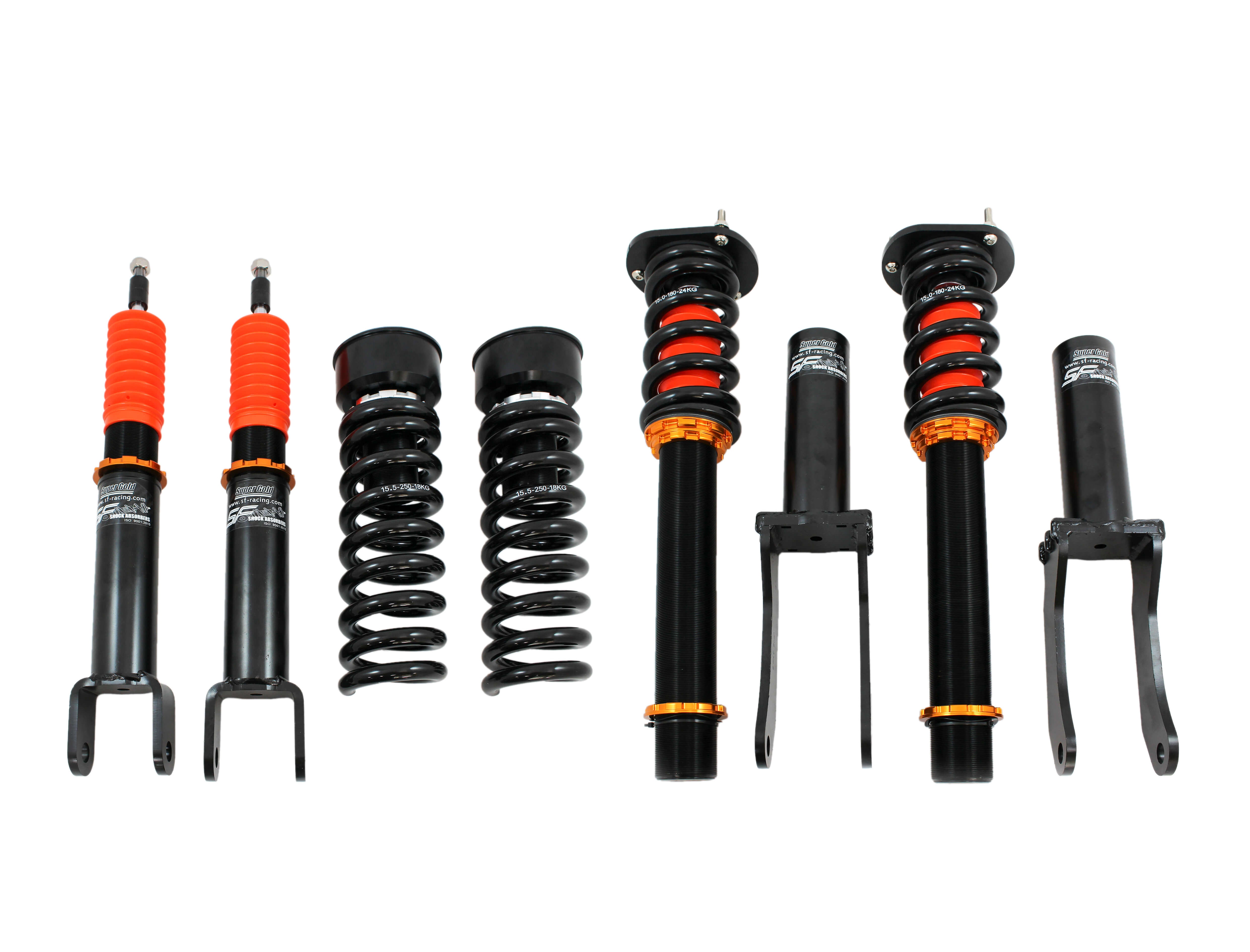 SF Racing Sport Coilovers - 2011+ Dodge Durango 2WD/AWD (WD-OE Air Spring)