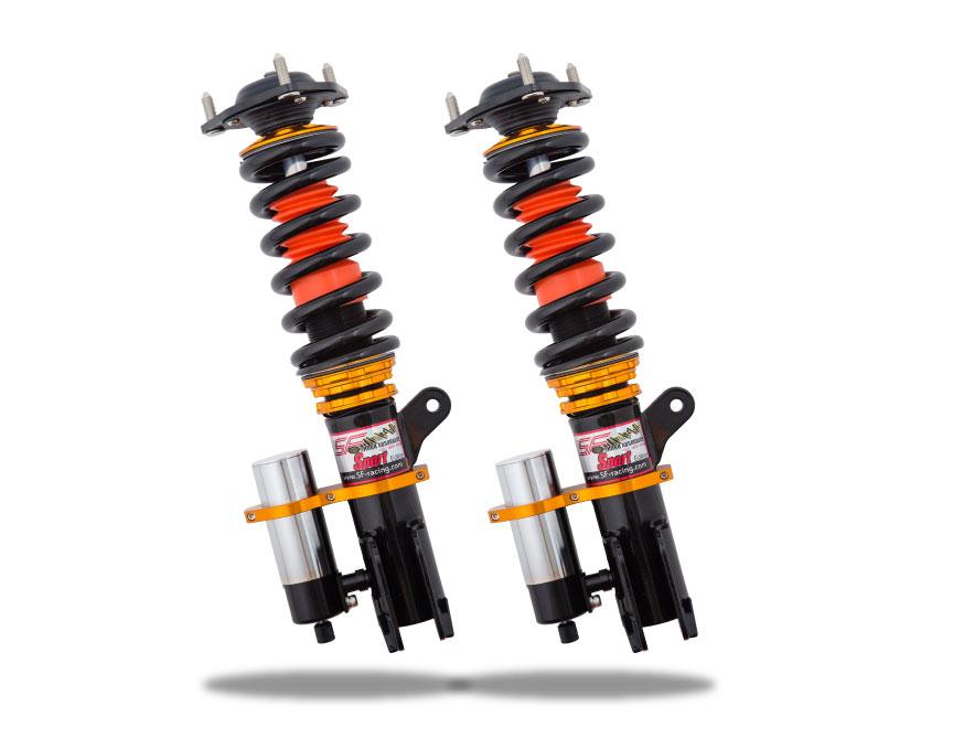SF Racing Sport Plus Coilovers - 1998-2003 Volkswagen Golf AWD (MK4-1J) - SF Racing Coilovers